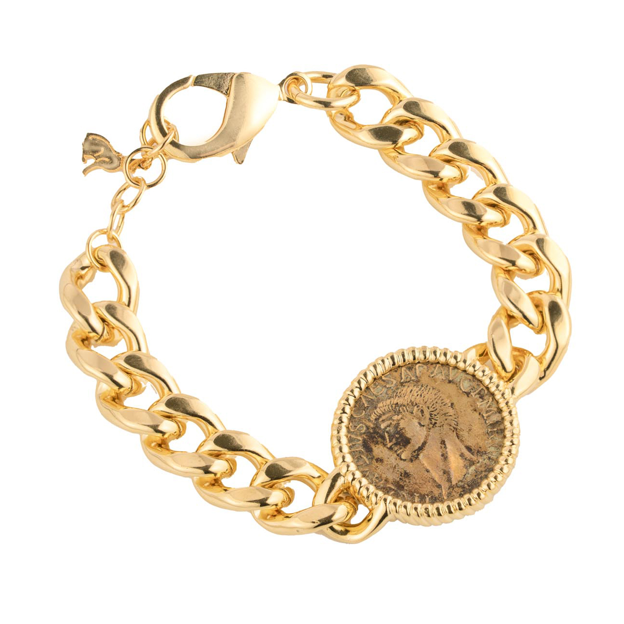 Bracciale Coin moneta grande