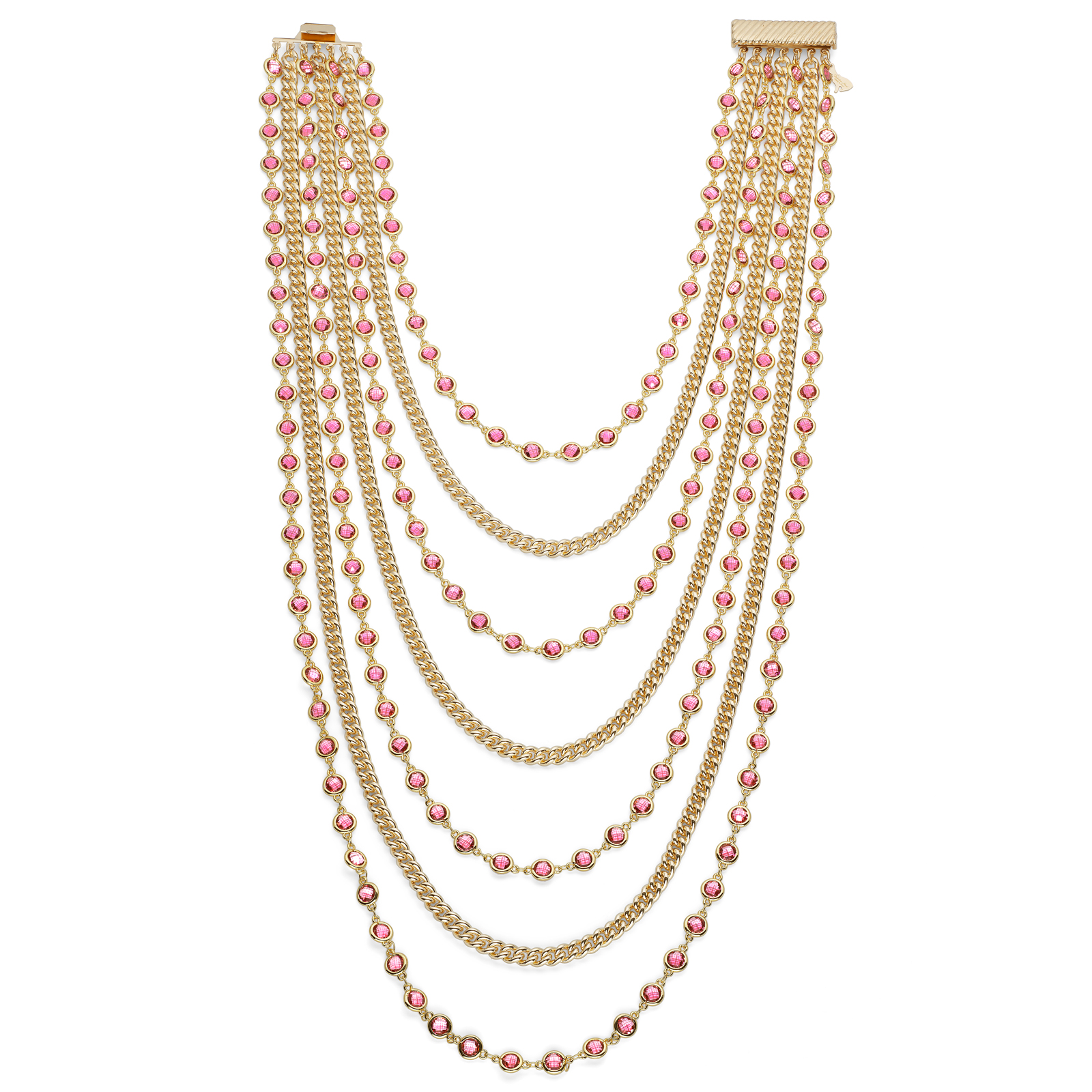 Collana Di Perle D'Acqua Dolce Con Cristallo Ceco, Doppio Strato In Argento 925 - Elegante E Regalo Di Lusso Per Donna