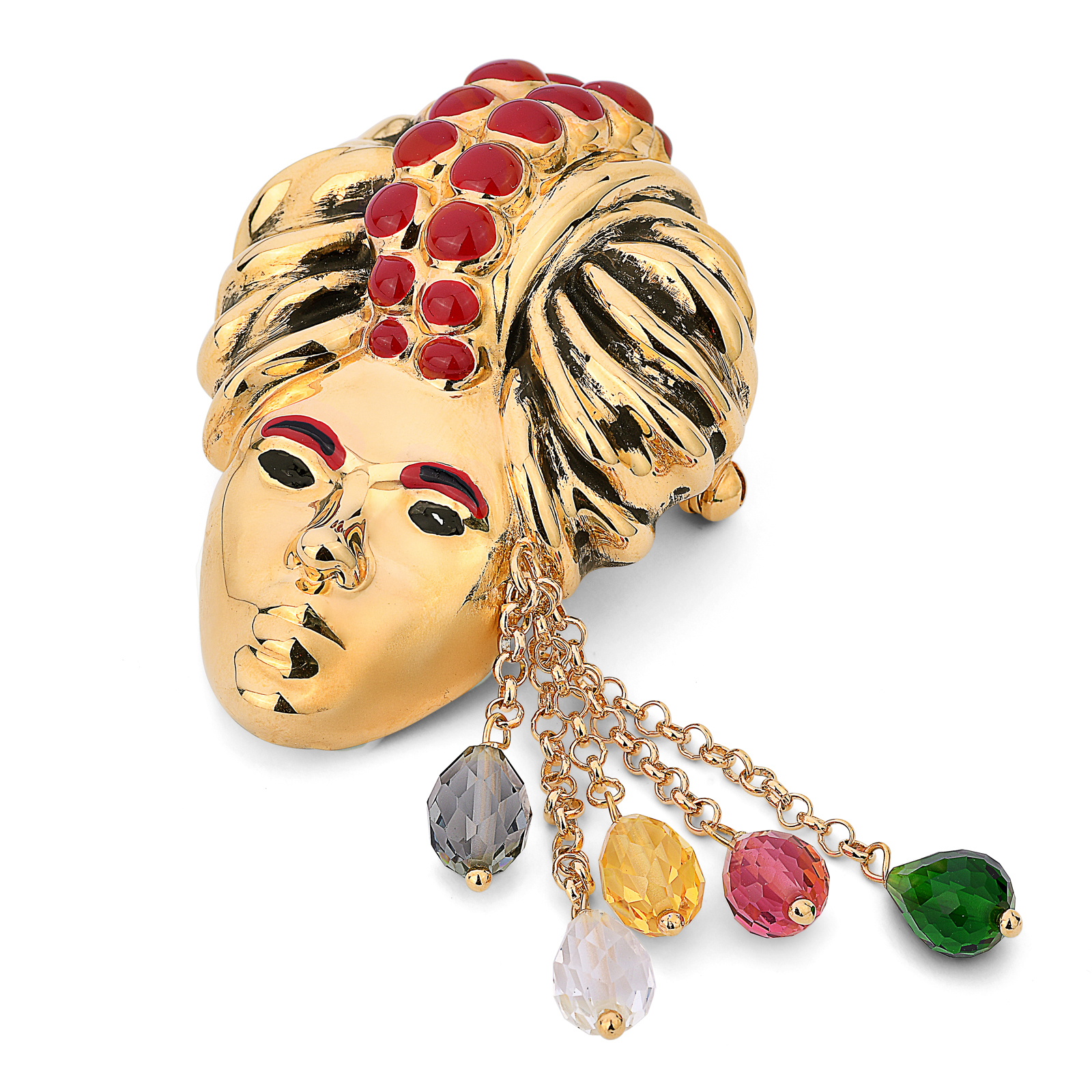 Spilla maschera